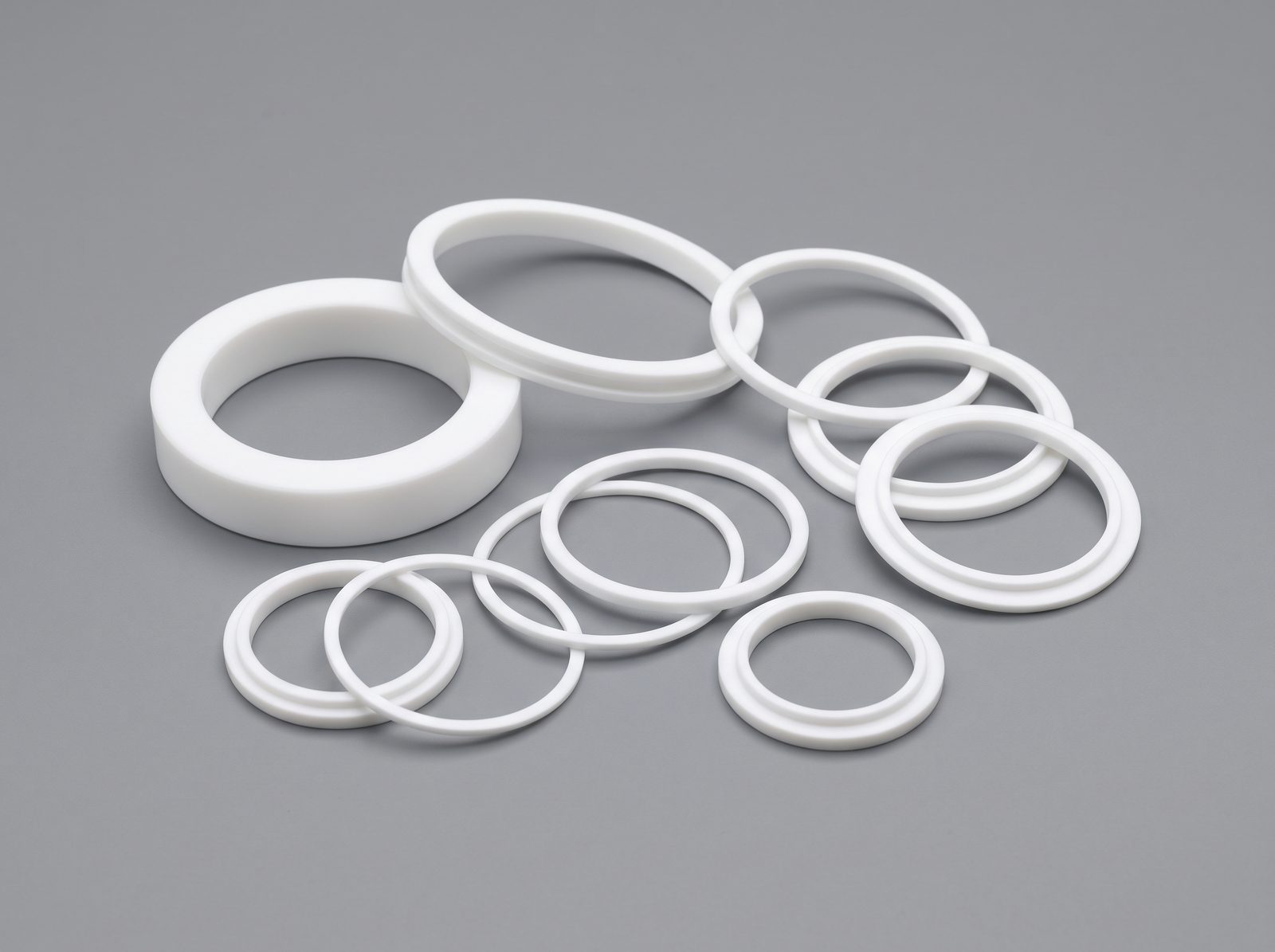 サンプル1株式会社 製品・加工事例 シール部品(PTFE)